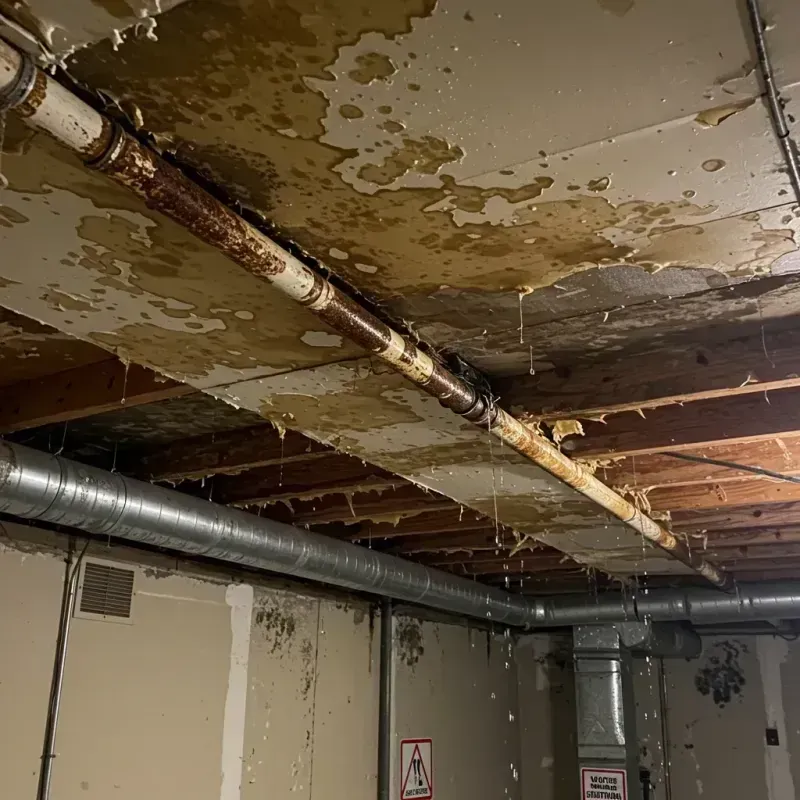 Ceiling Water Damage Repair in Troy, OH